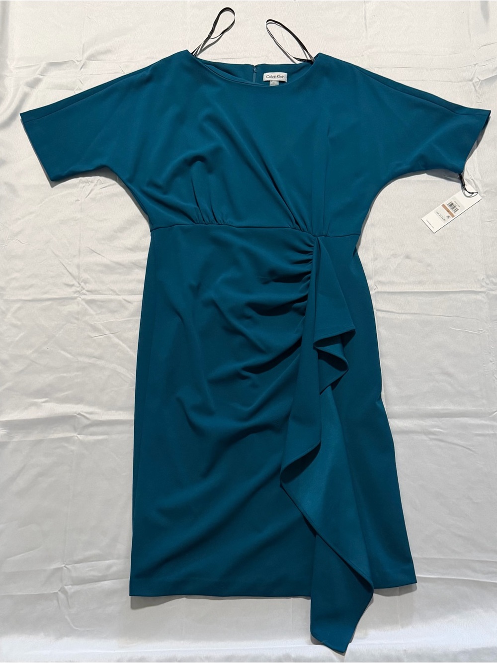 Calvin Klein Dress with Draped Front Detail